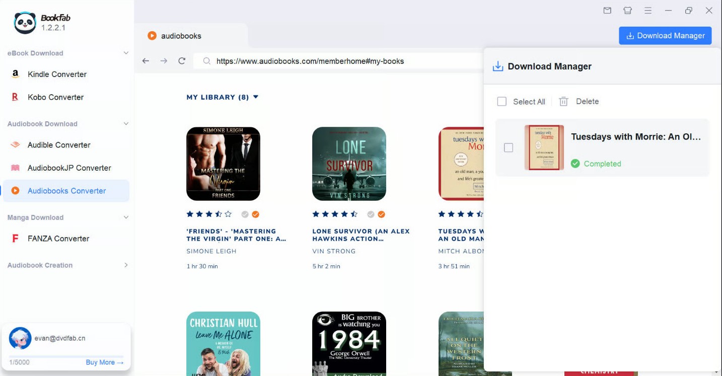 Download Audiobooks.com Audiobooks as MP3