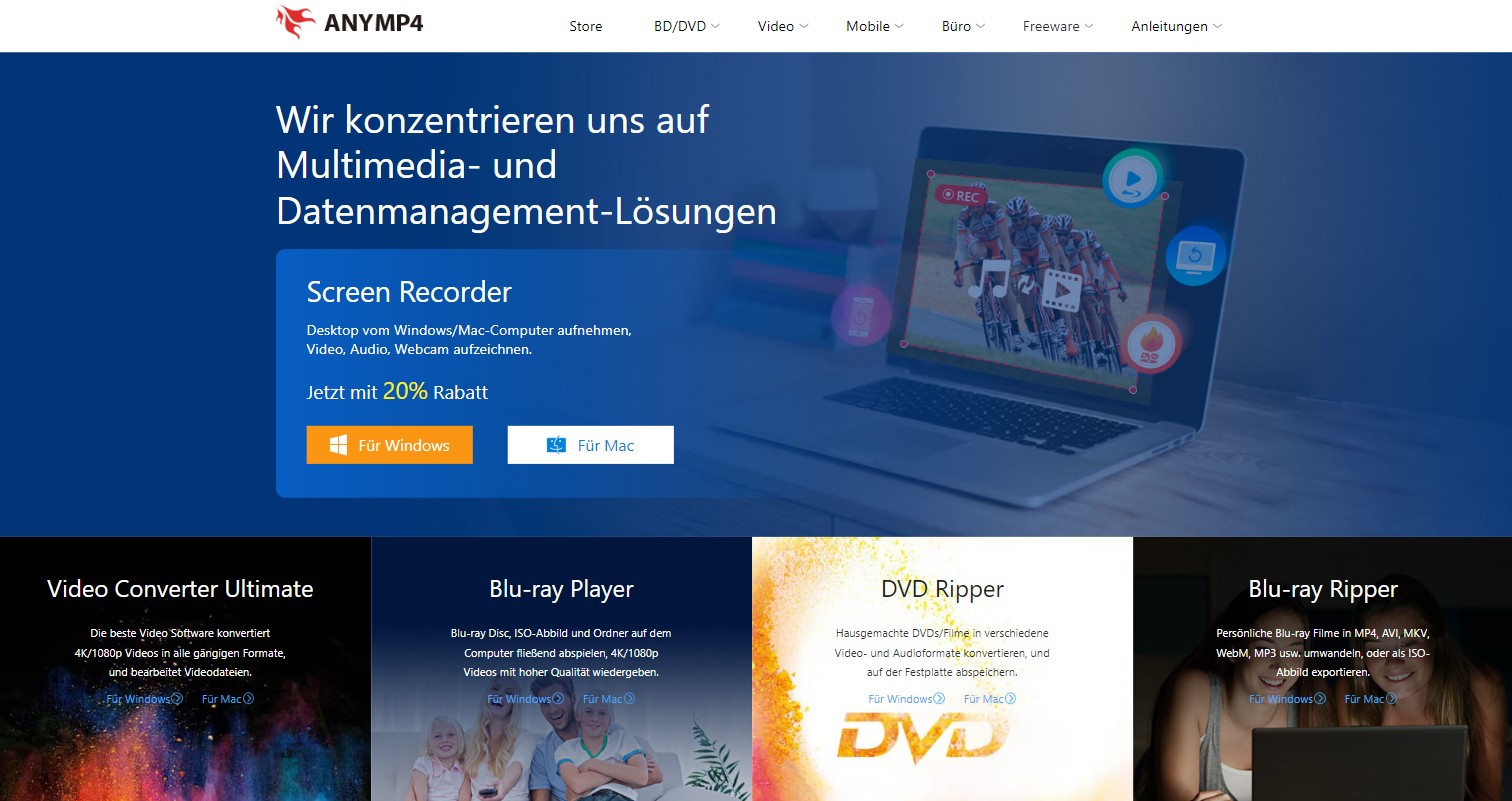 AnyMP4 Screen Recorder Review: Ist es für Streaming-Aufnahmen eine lohnende Anschaffung? [Erfahrungsbericht 2025]