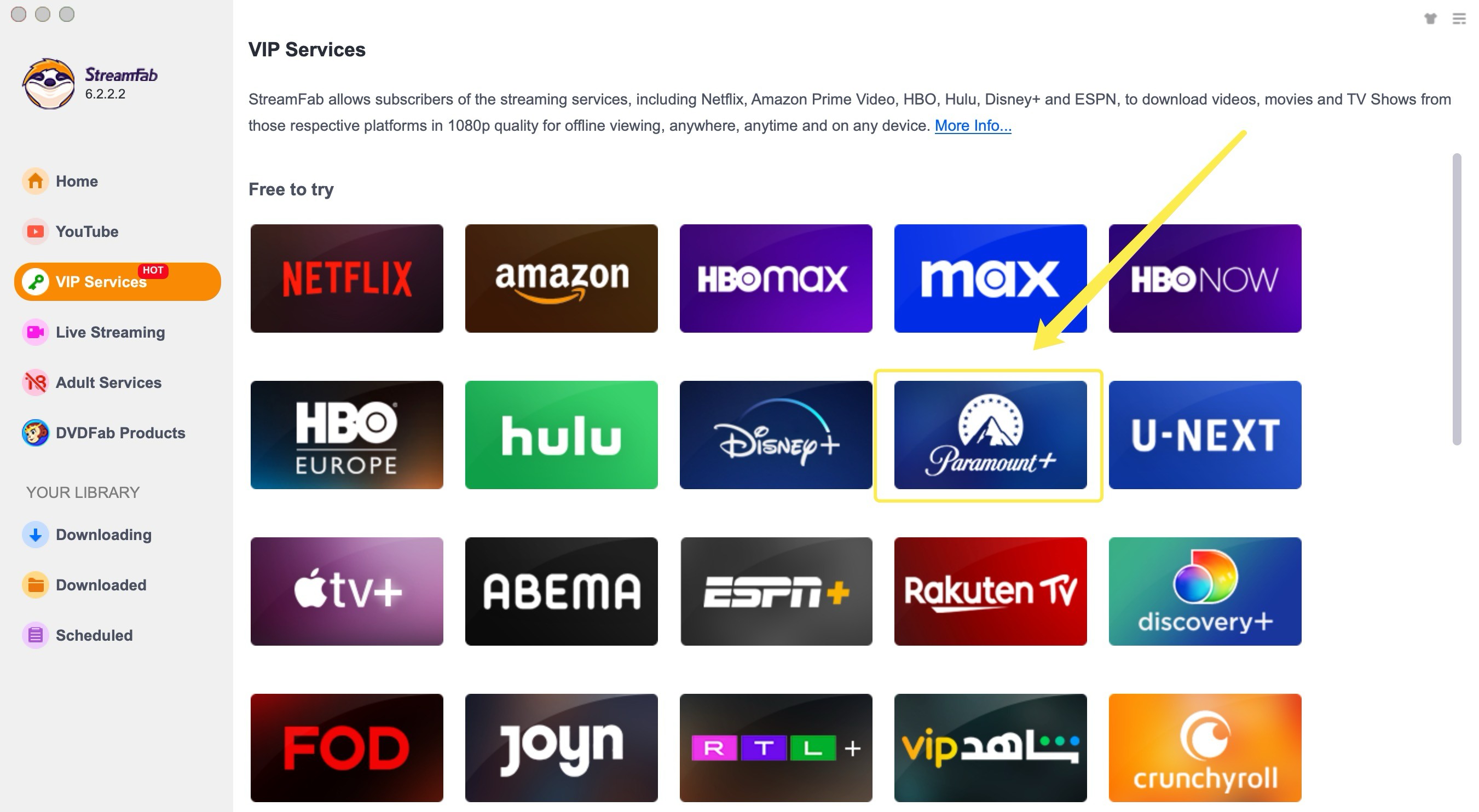 how to record paramount plus: steps to use streamfab