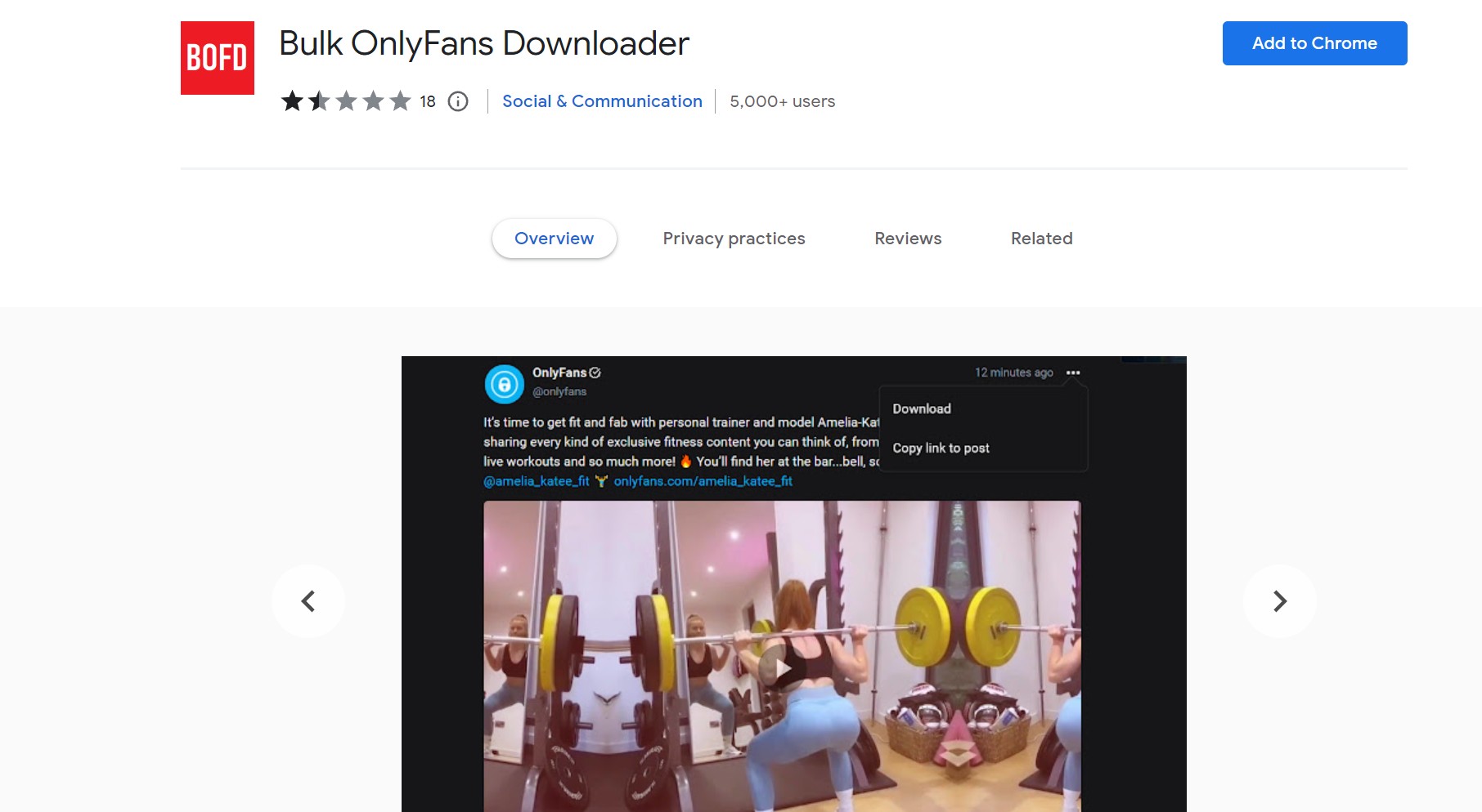 Onlyfans 保存 Chrome