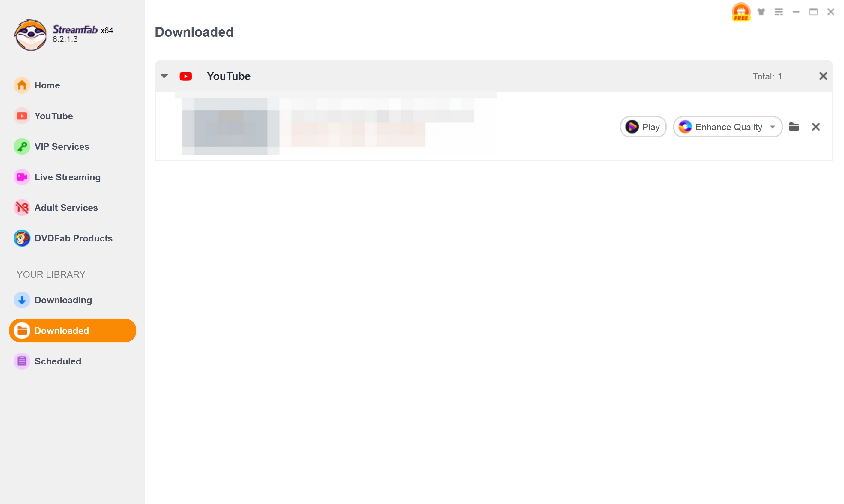 wondershare uniconverter alternative: streamfab step 3
