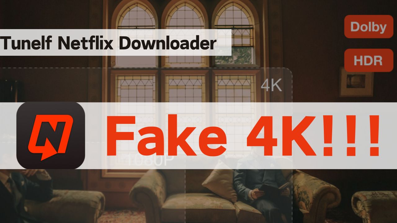Tunelf Netflix Downloader review: fake 4k