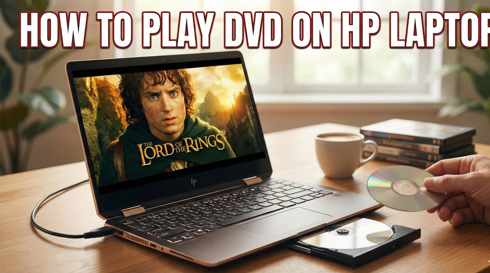 How to Play DVD on HP Laptop with External Drives and Player Software