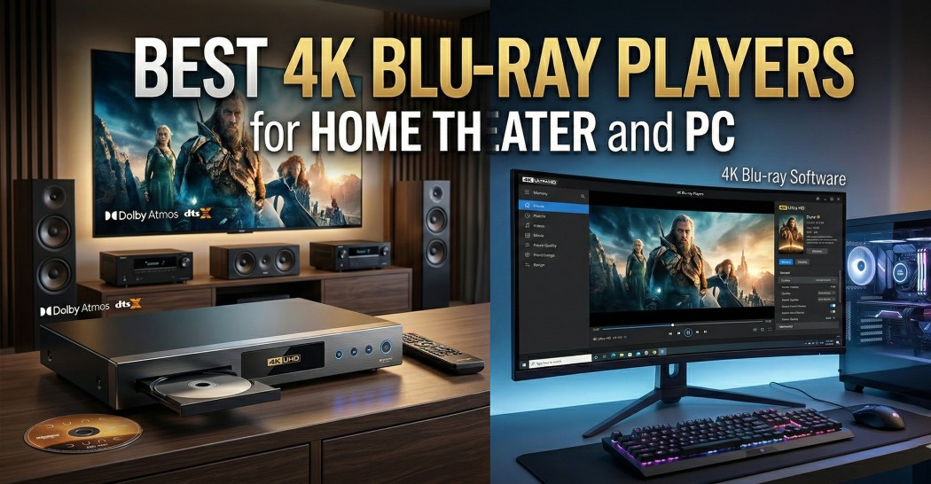 Best 4K Blu-ray Players for Home Theater and PC in 2026