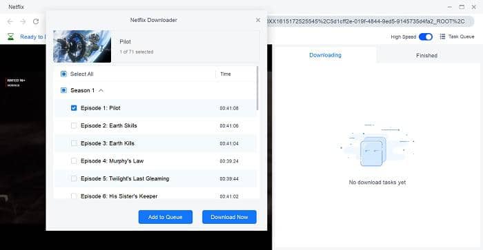 download Netflix French movies with a streaming video downloader