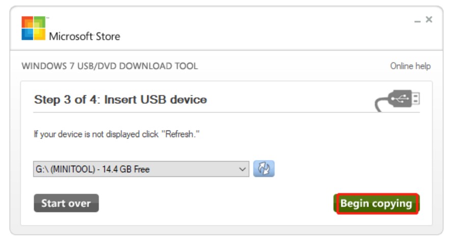 ISO auf USB brennen: Windows USB/DVD Download Tool verwenden