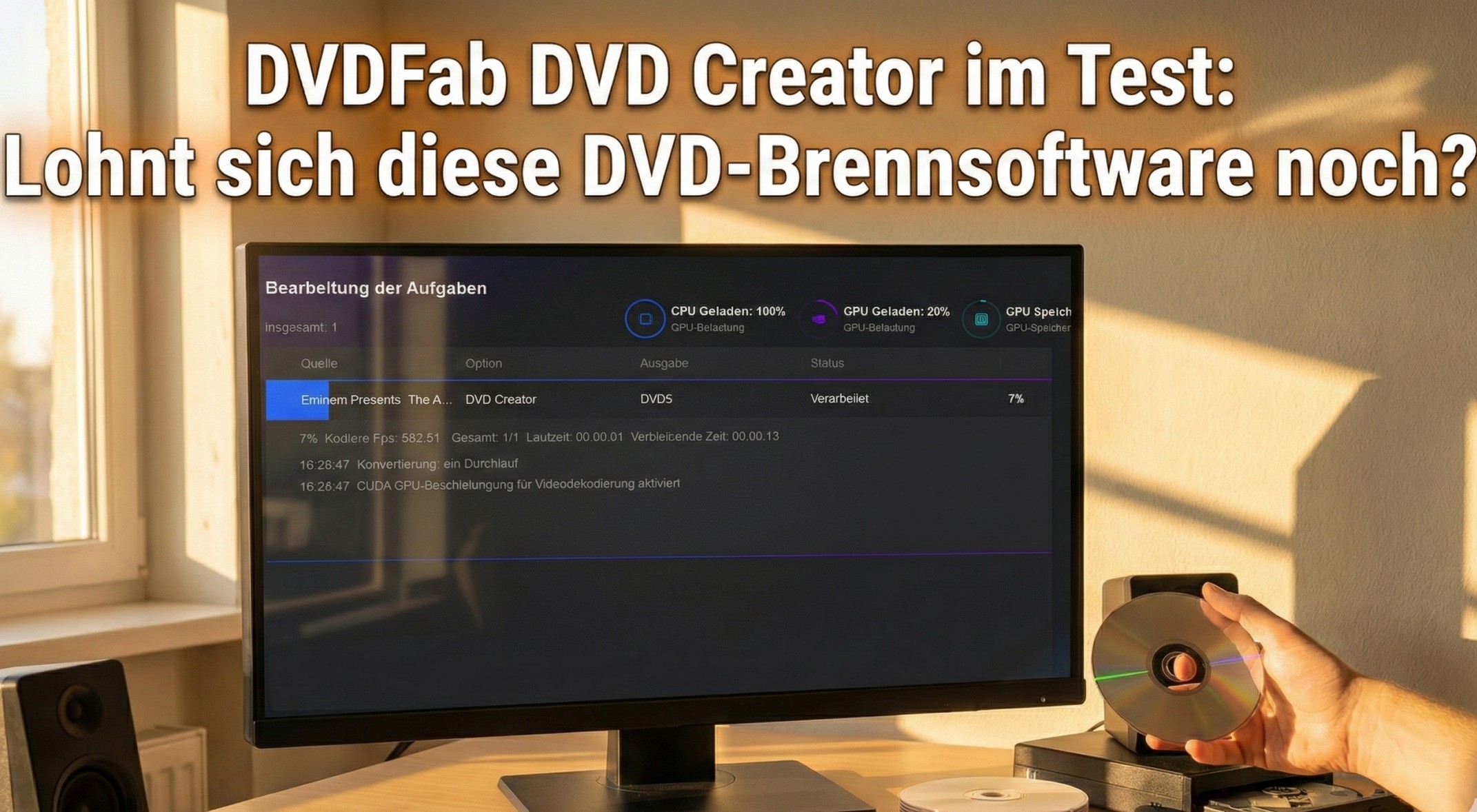 DVDFab DVD Creator im Test: Lohnt sich diese DVD-Brennsoftware noch?