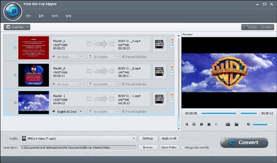 blu ray in mkv umwandeln mit Free Blu-ray Ripper