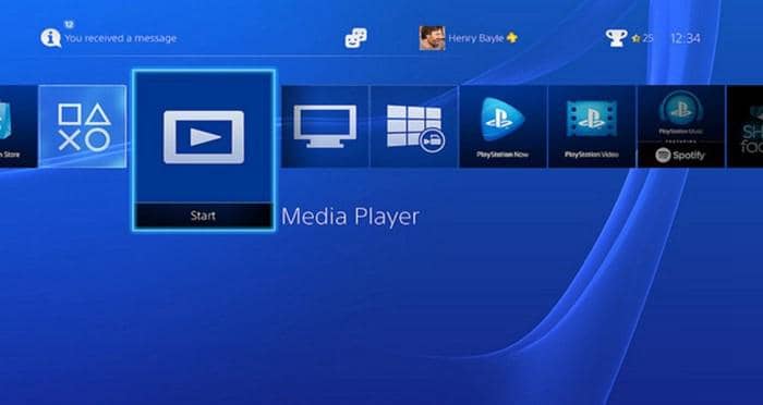 blu ray ps4