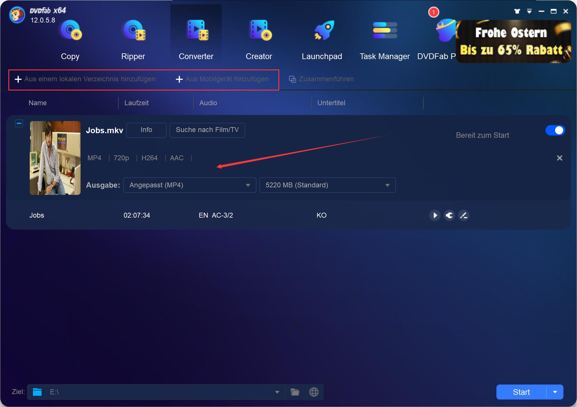 MP4 in MP3 umwandeln kostenlos - Die 3 besten kostenlosen MP4 to MP3 Converter