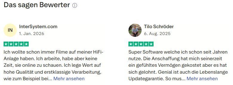 Nutzer-Feedback: Der DVDFab Blu-ray Ripper auf Trustpilot 2026