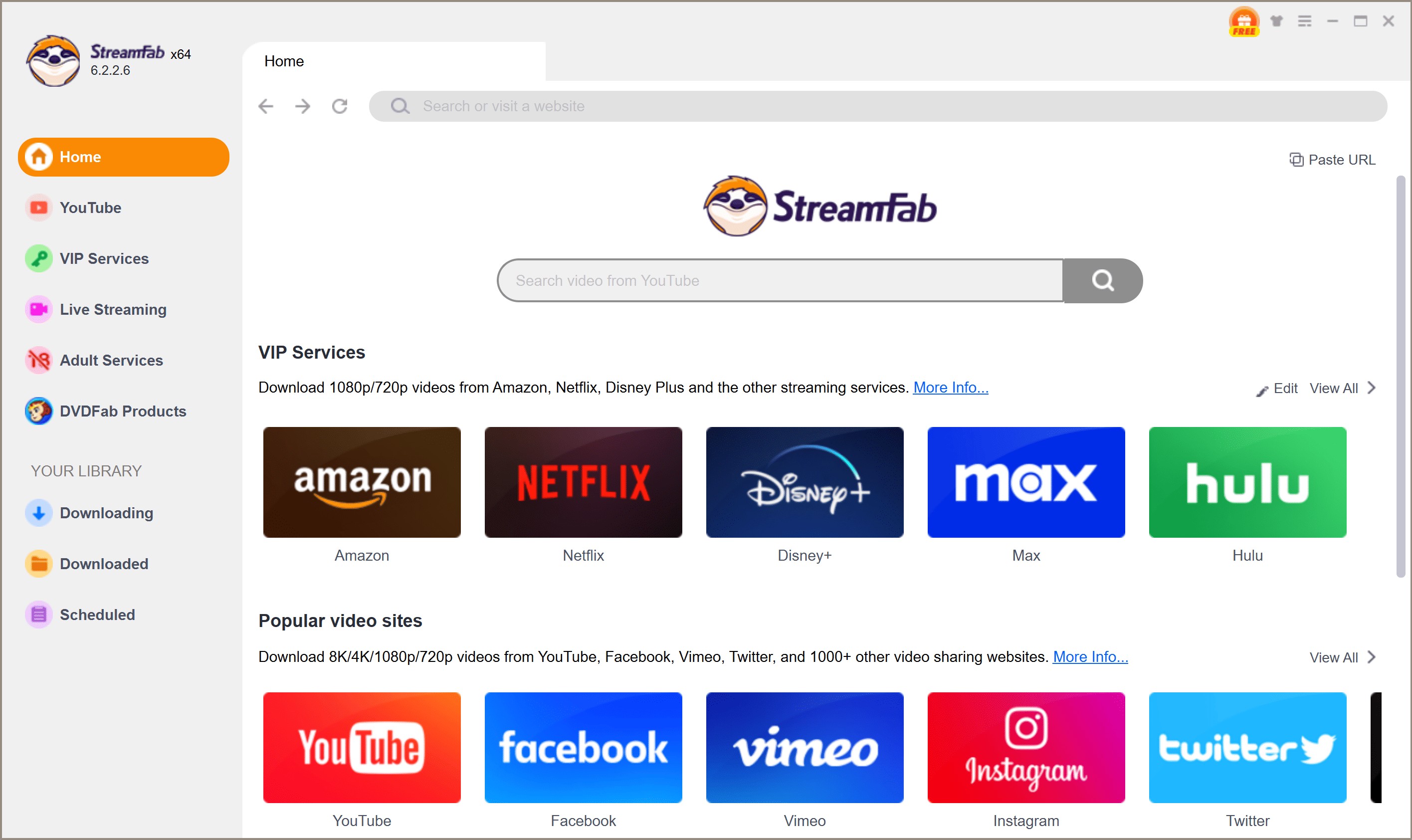 how to use StreamFab to download MP4 movies
