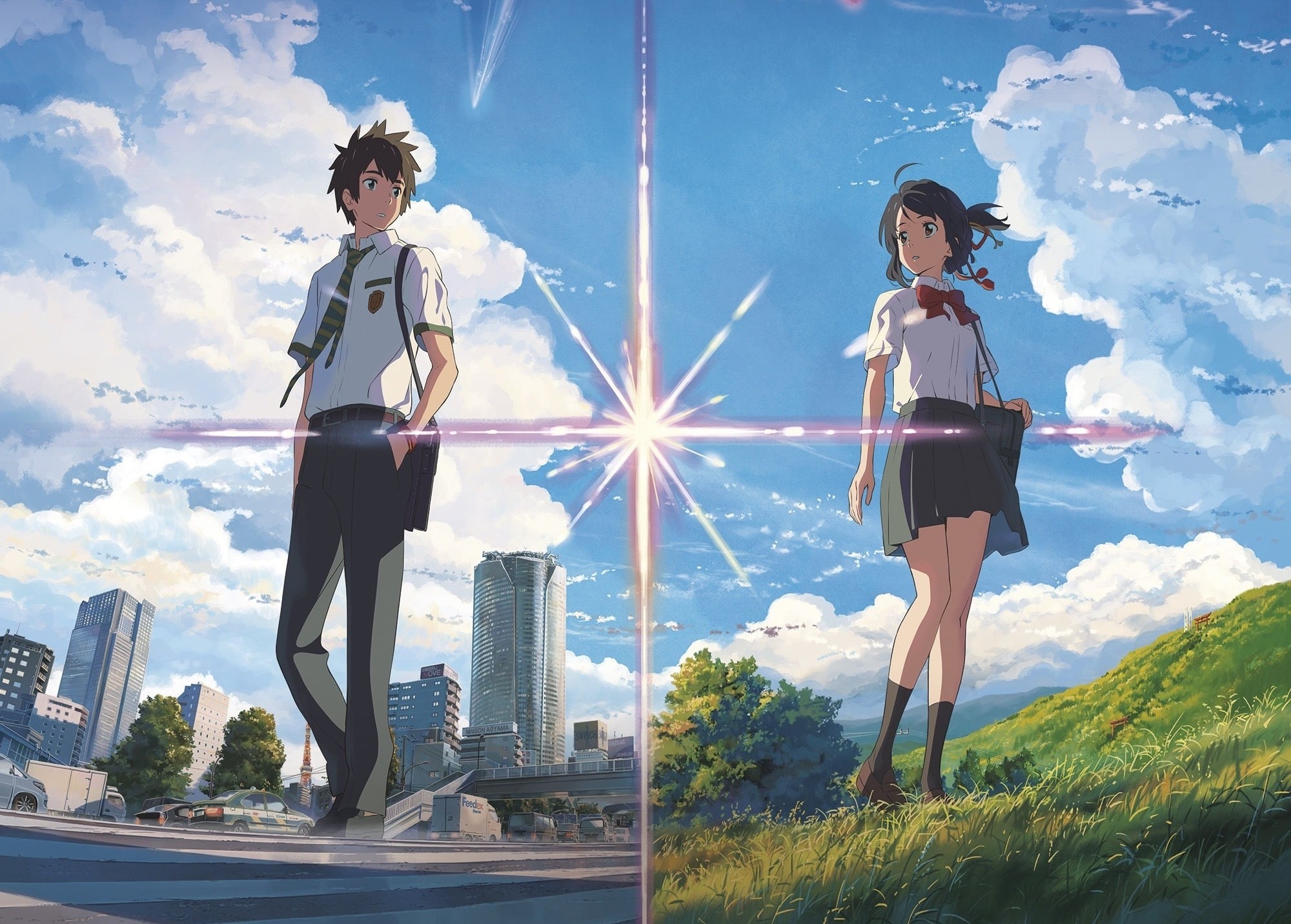 top 10 best romantic movies on youtube: Your Name