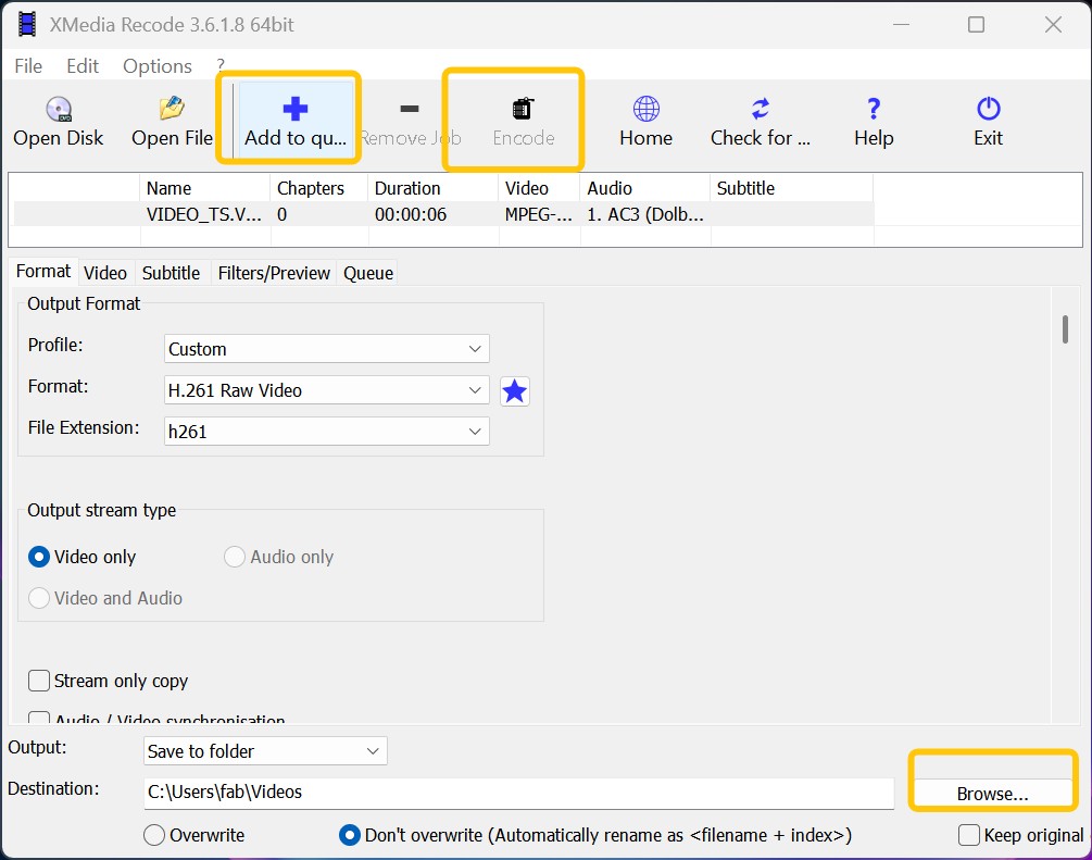 How to Rip DVD to AVI with XMedia-Recode for Free?