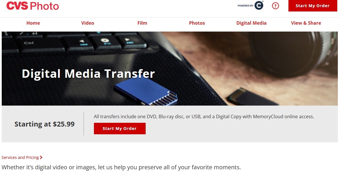 cvs dvd to usb service