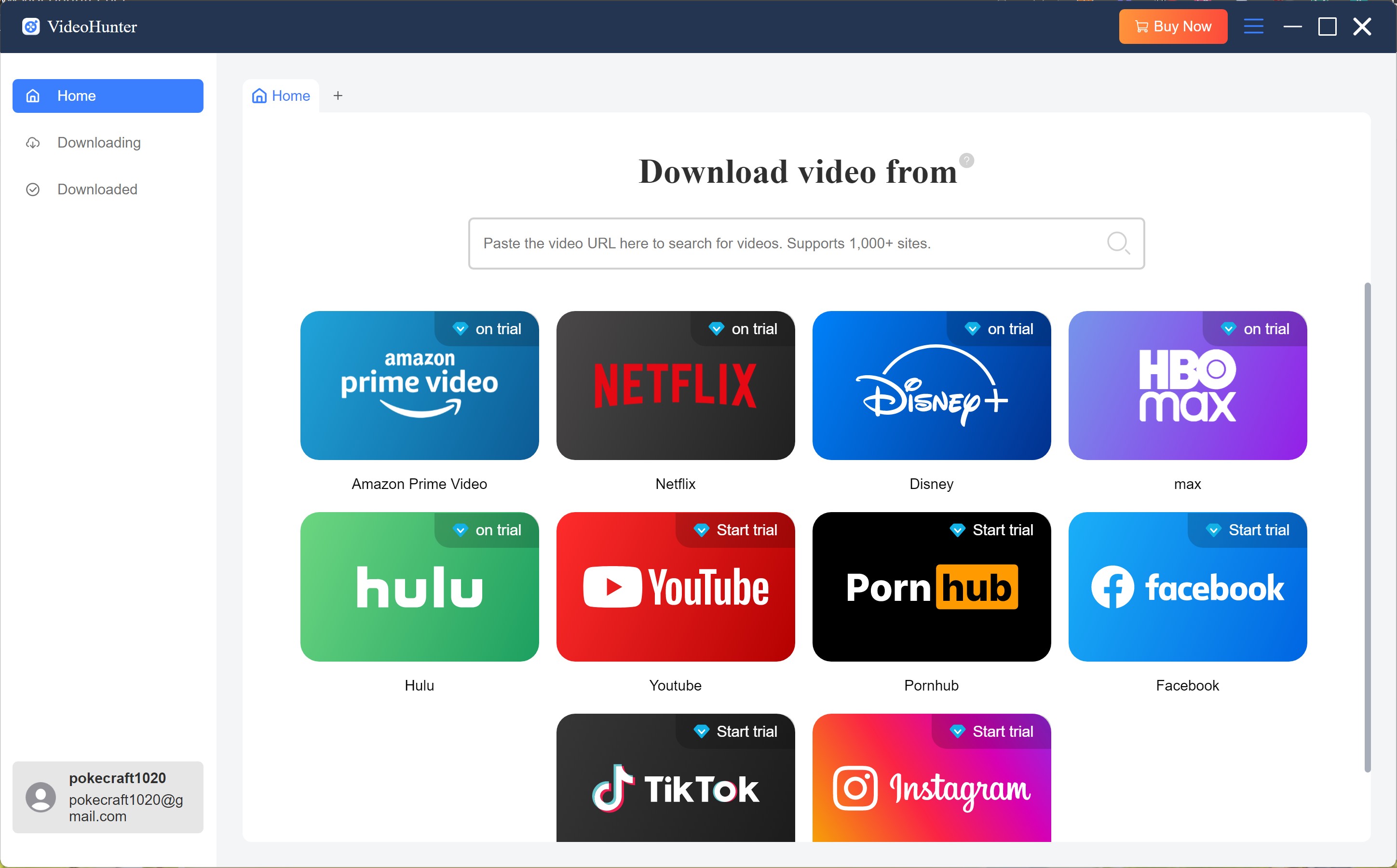 Téléchargeur vidéo porno: VideoHunter