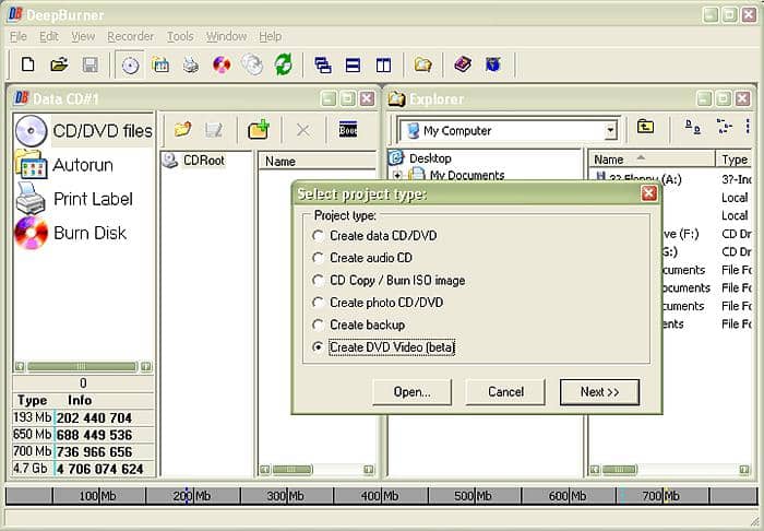 DeepBurner : Logiciel gravure DVD gratuit