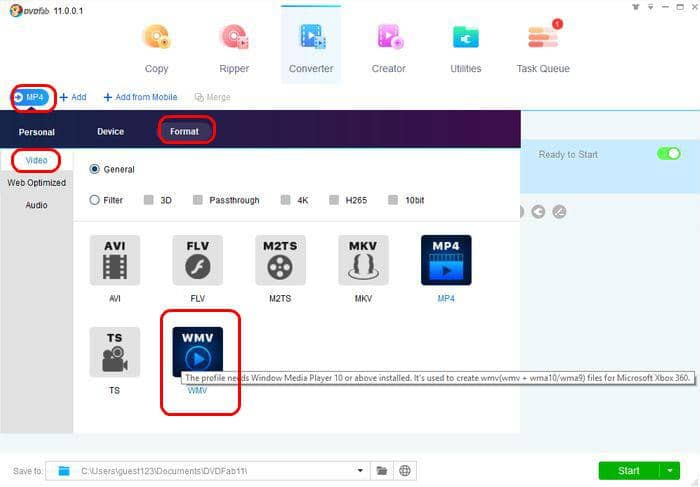 convertir des vidéos YouTube en WMV:Partie 1 : Convertir YouTube en WMV avec le meilleur convertisseur vidéo