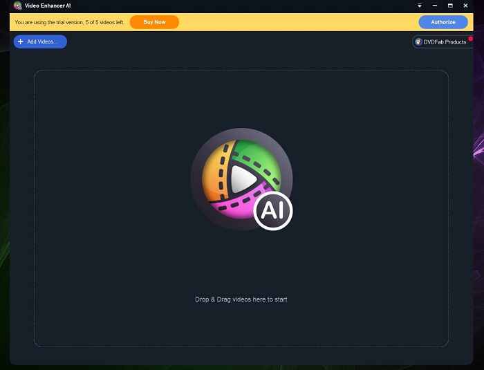 comment mettre à l'échelle une vidéo : utiliser DVDFab Video Enhancer AI pour mettre à l'échelle une vidéo