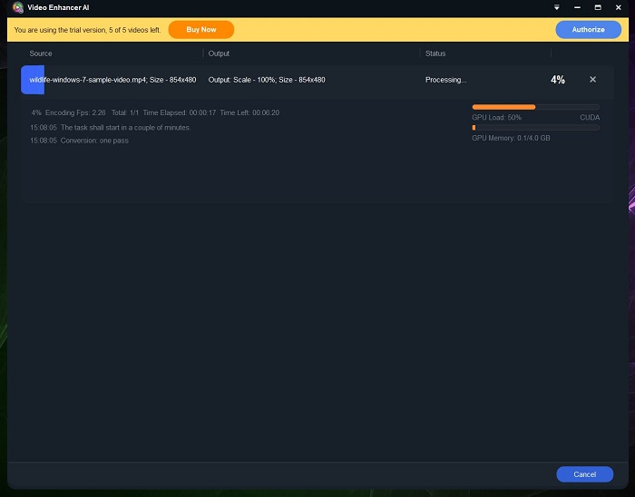 comment mettre à l'échelle une vidéo:Utiliser DVDFab Video Enhancer AI pour mettre à l'échelle une vidéo