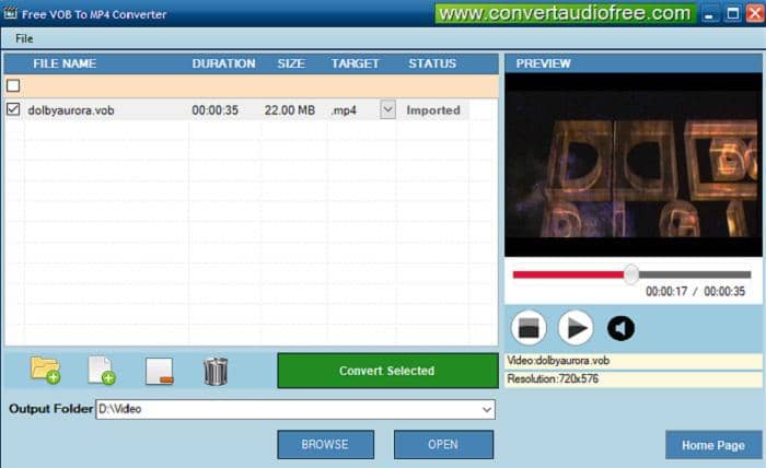 vob mp4 変換 オンライン