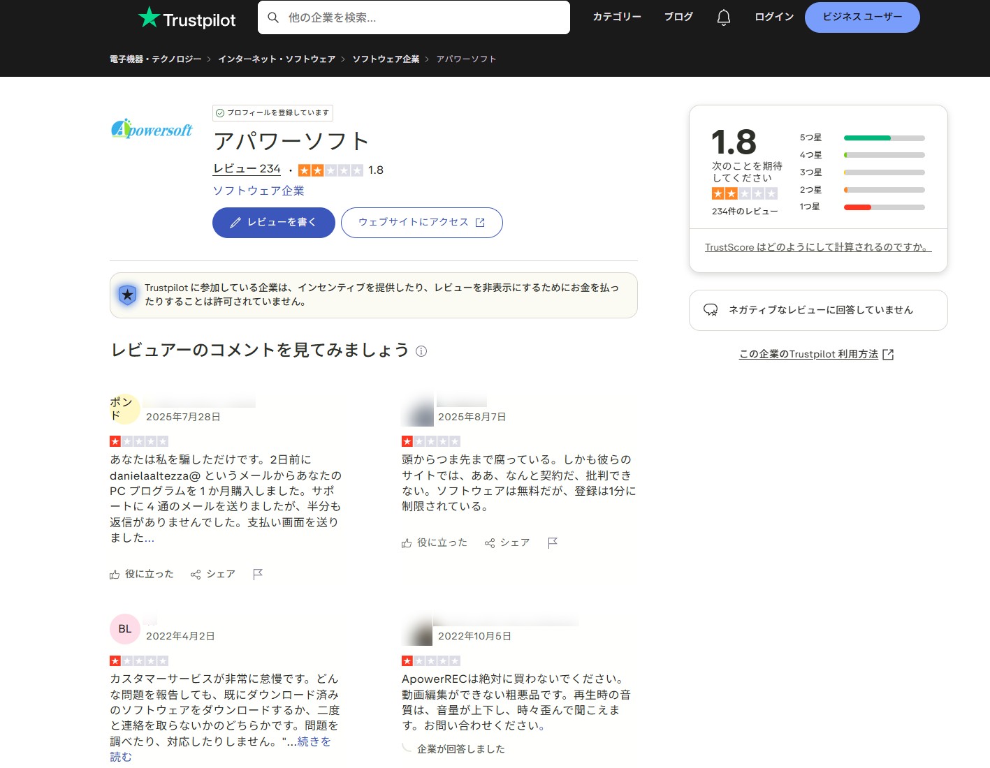 Apowersoftの評判・口コミ