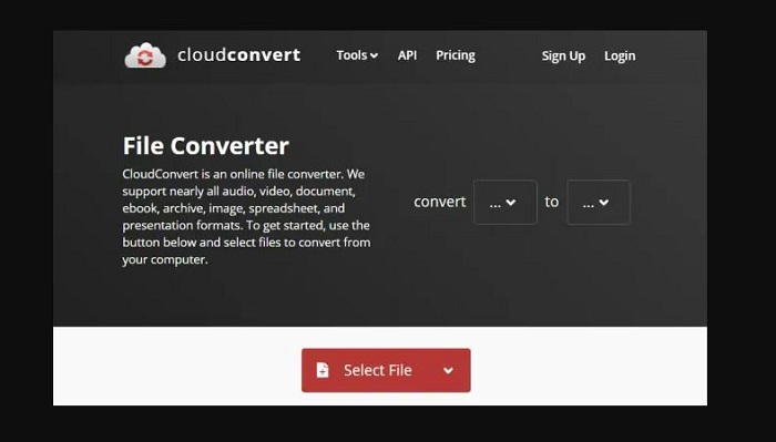 mov compressor:CloudConvert