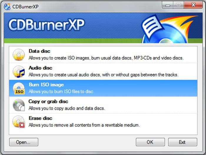 :2. CDBurnerXP