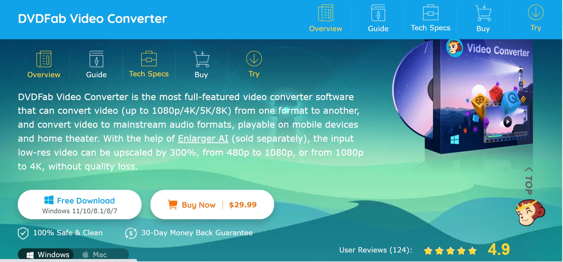 video compressor software:How to Use the DVDFab Video Converter to Compress Video Files?