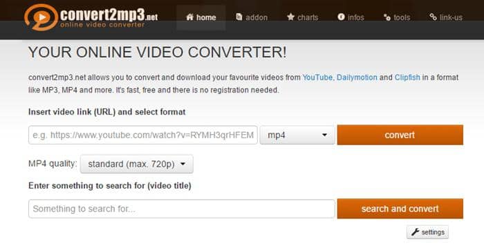 易於使用的線上YouTube轉MP4程式