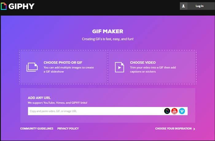 :線上視頻轉GIF轉檔器 - GIPGY GIF MAKER