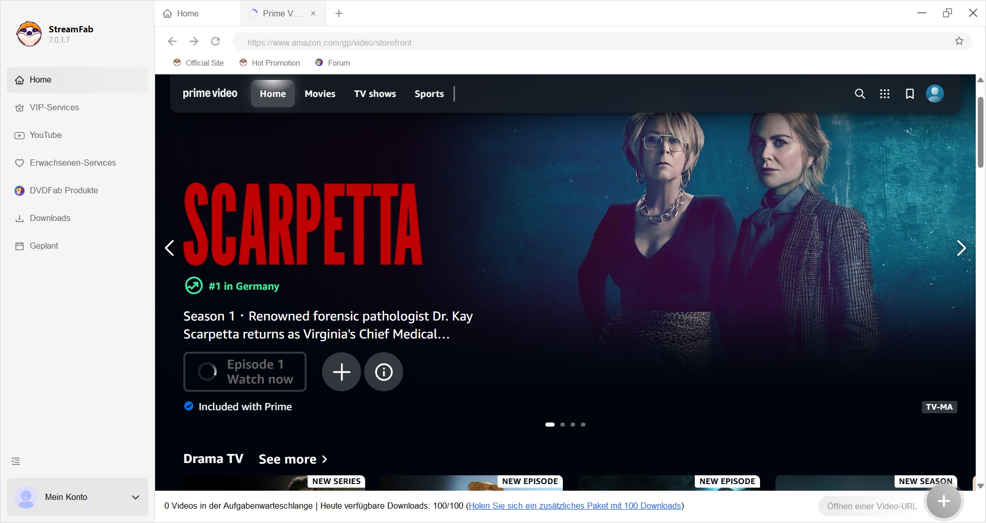 Wie sieht man Prime Video offline in MP4/MKV ohne Einschränkungen an?