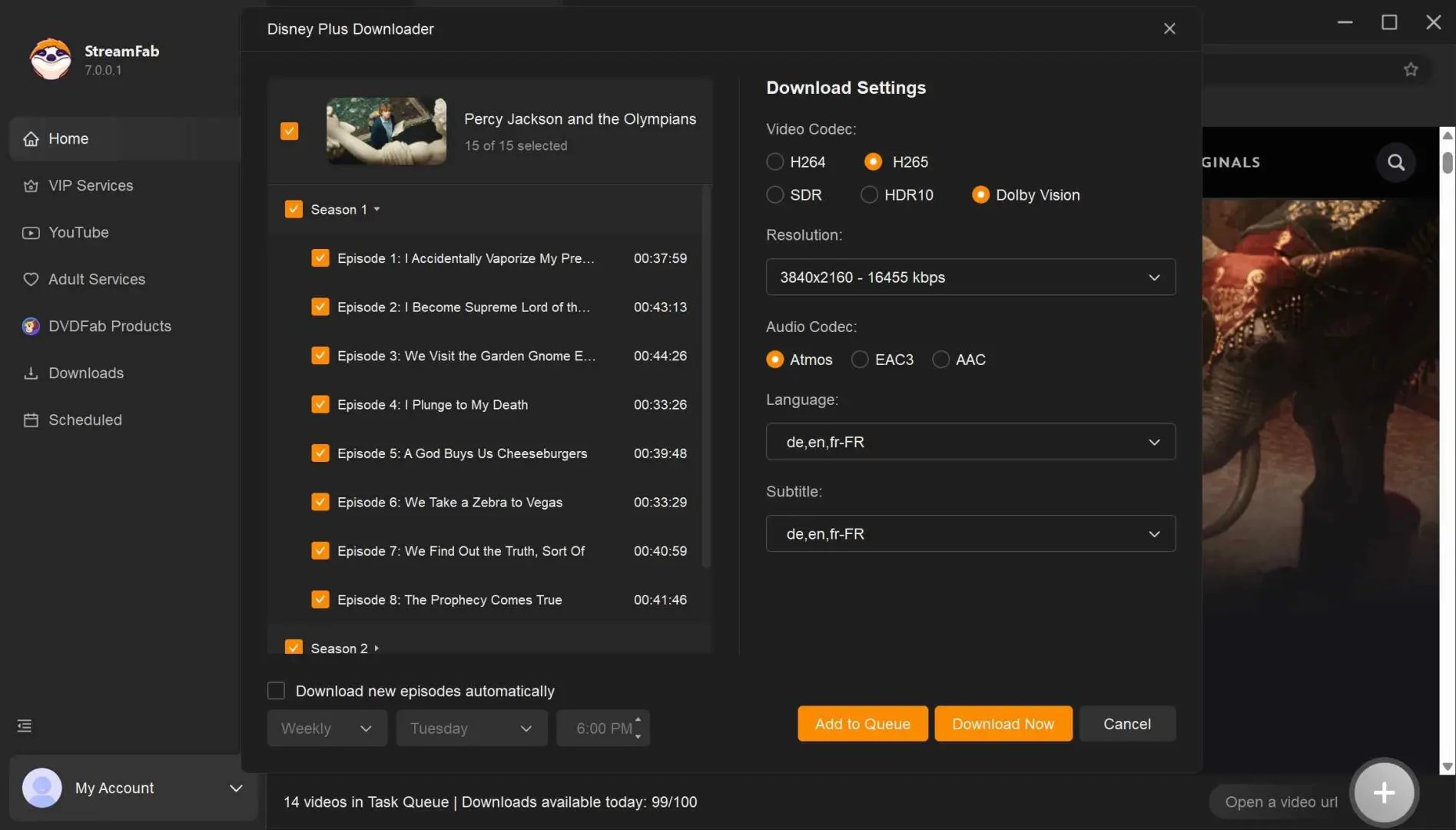 Schritte, um Disney Plus offline mit StreamFab anzusehen