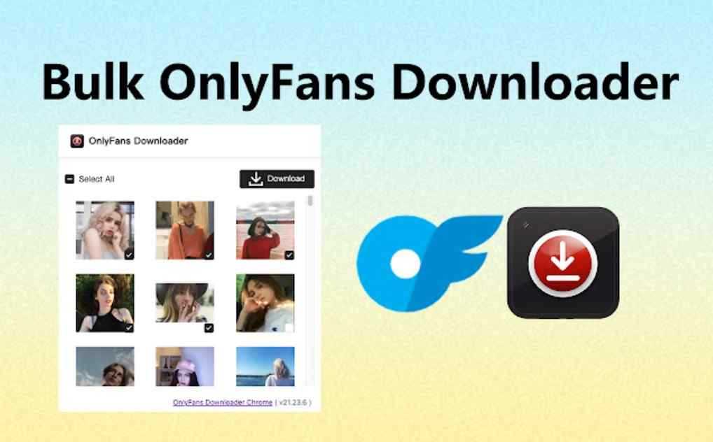 Eines der besten OnlyFans-Download-Chrome-Erweiterungen: bulk onlyfans downloader