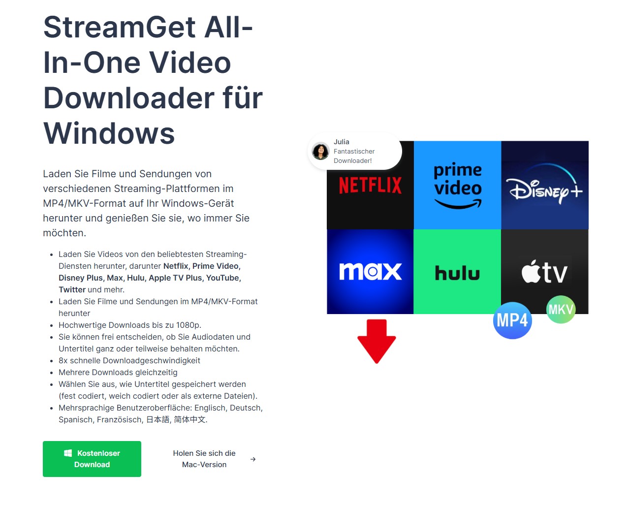 Was genau ist Pazu StreamGet All-In-One Downloader