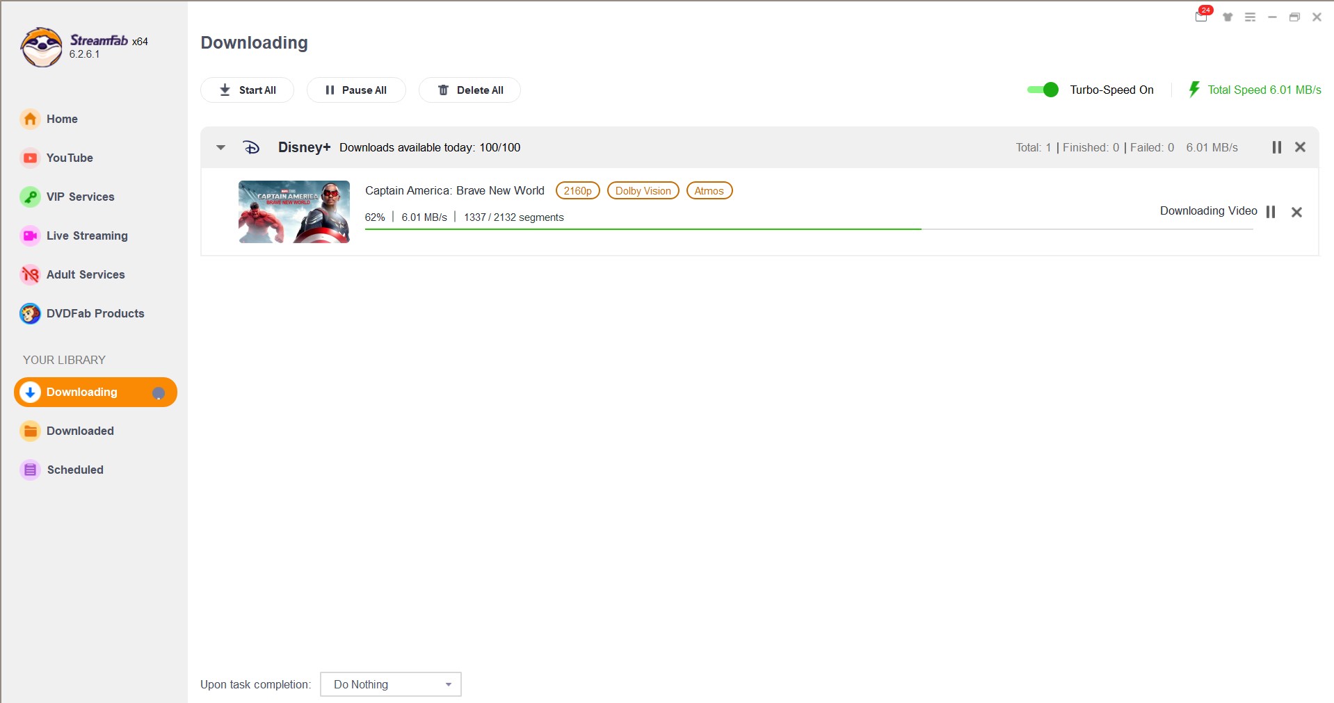 best disney plus downloader: streamfab