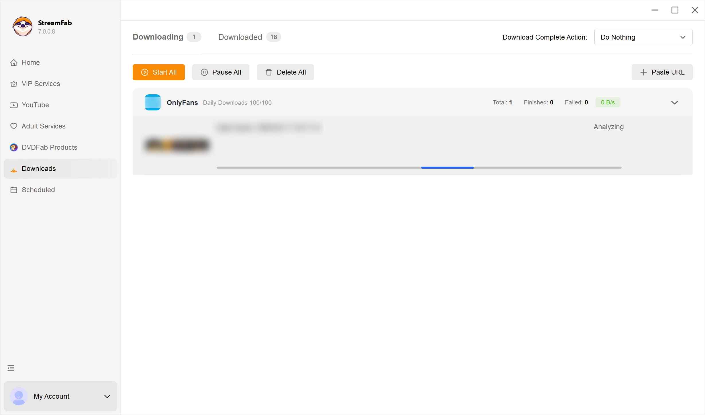 how to use one of the best onlyfans downloaders, streamfab onlyfans downloader: step 4
