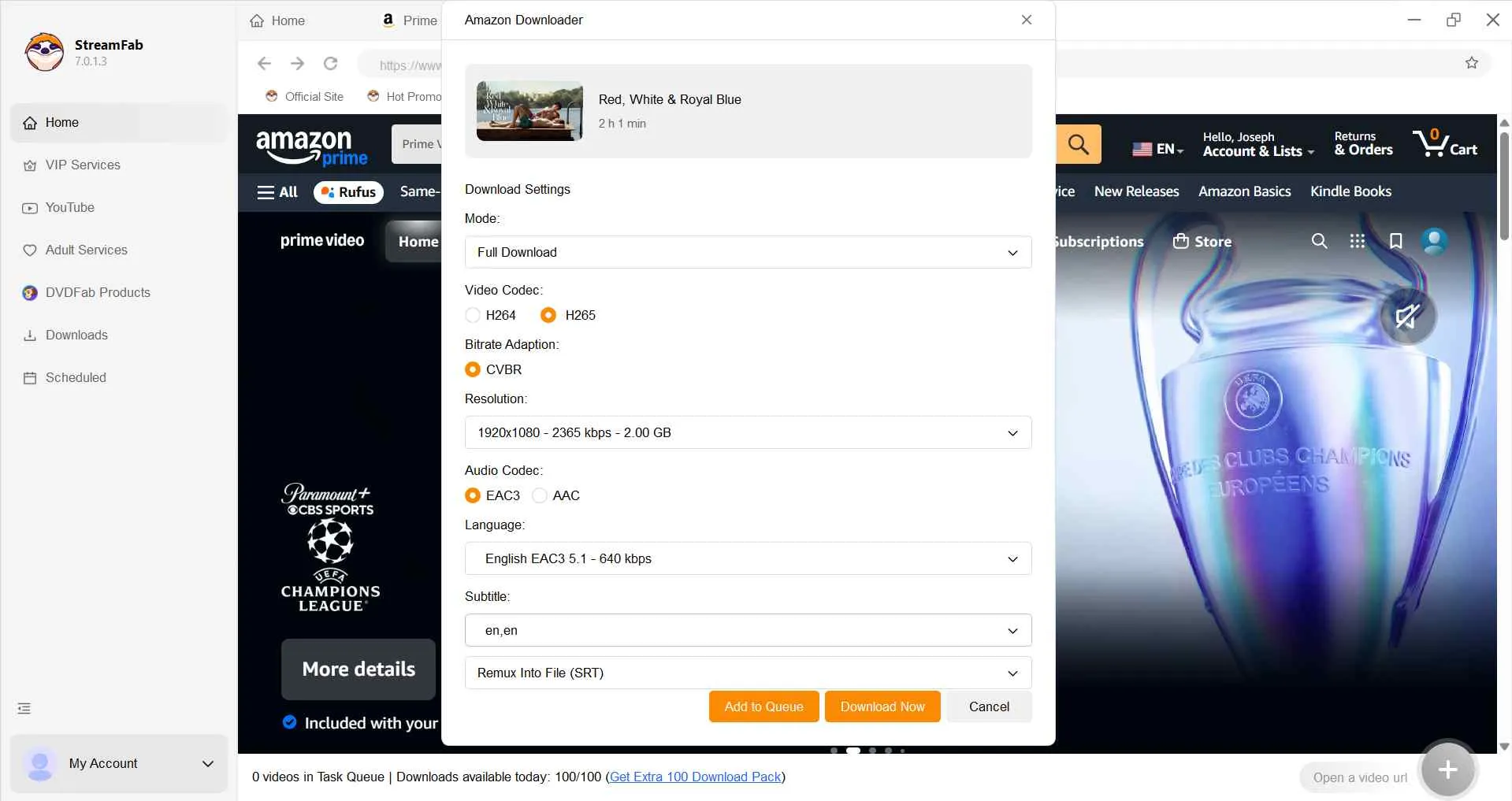 how to download Amazon Prime Video