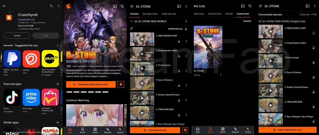 a guide about how to download crunchyroll episodes in an official way