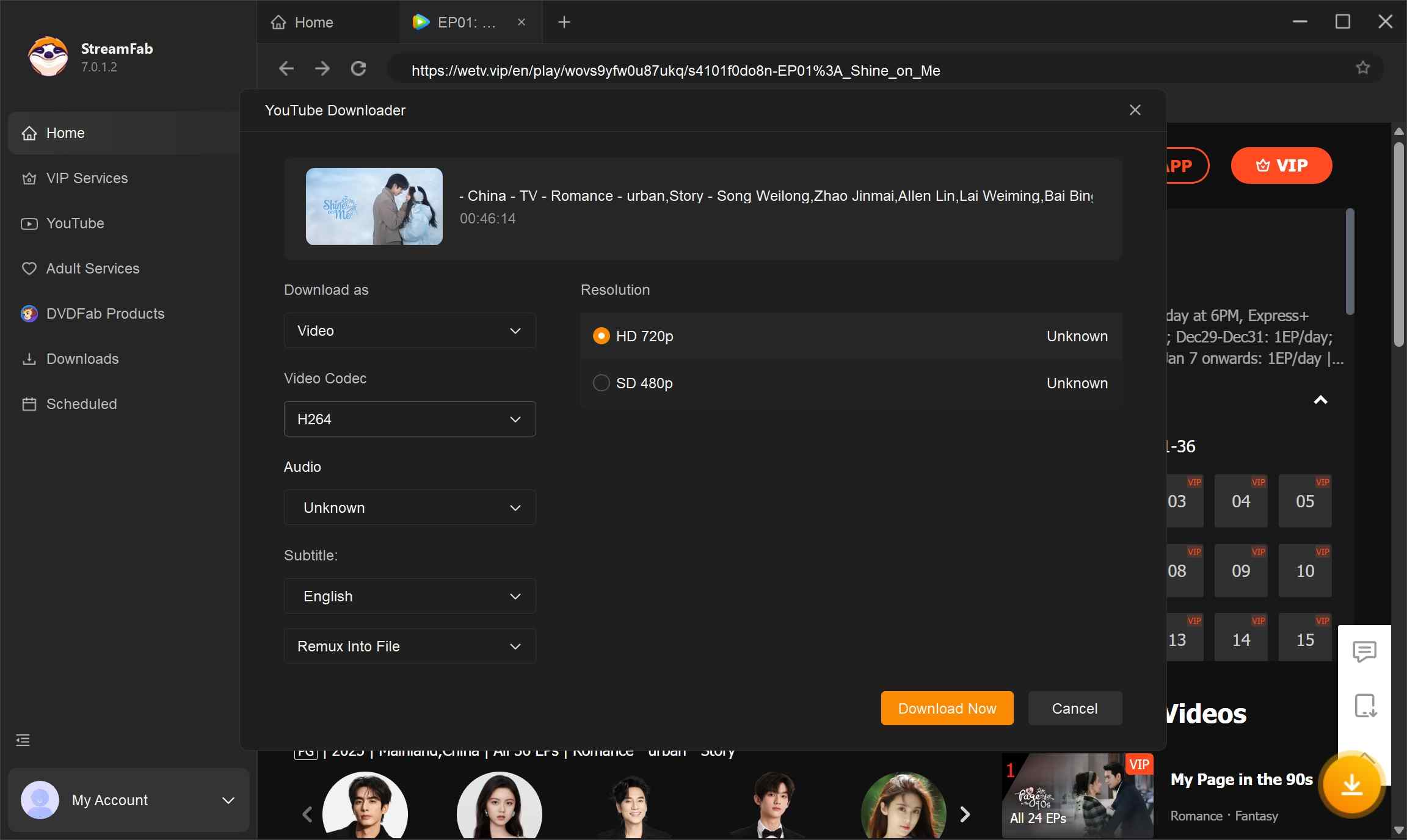 download WeTV shows: StreamFab