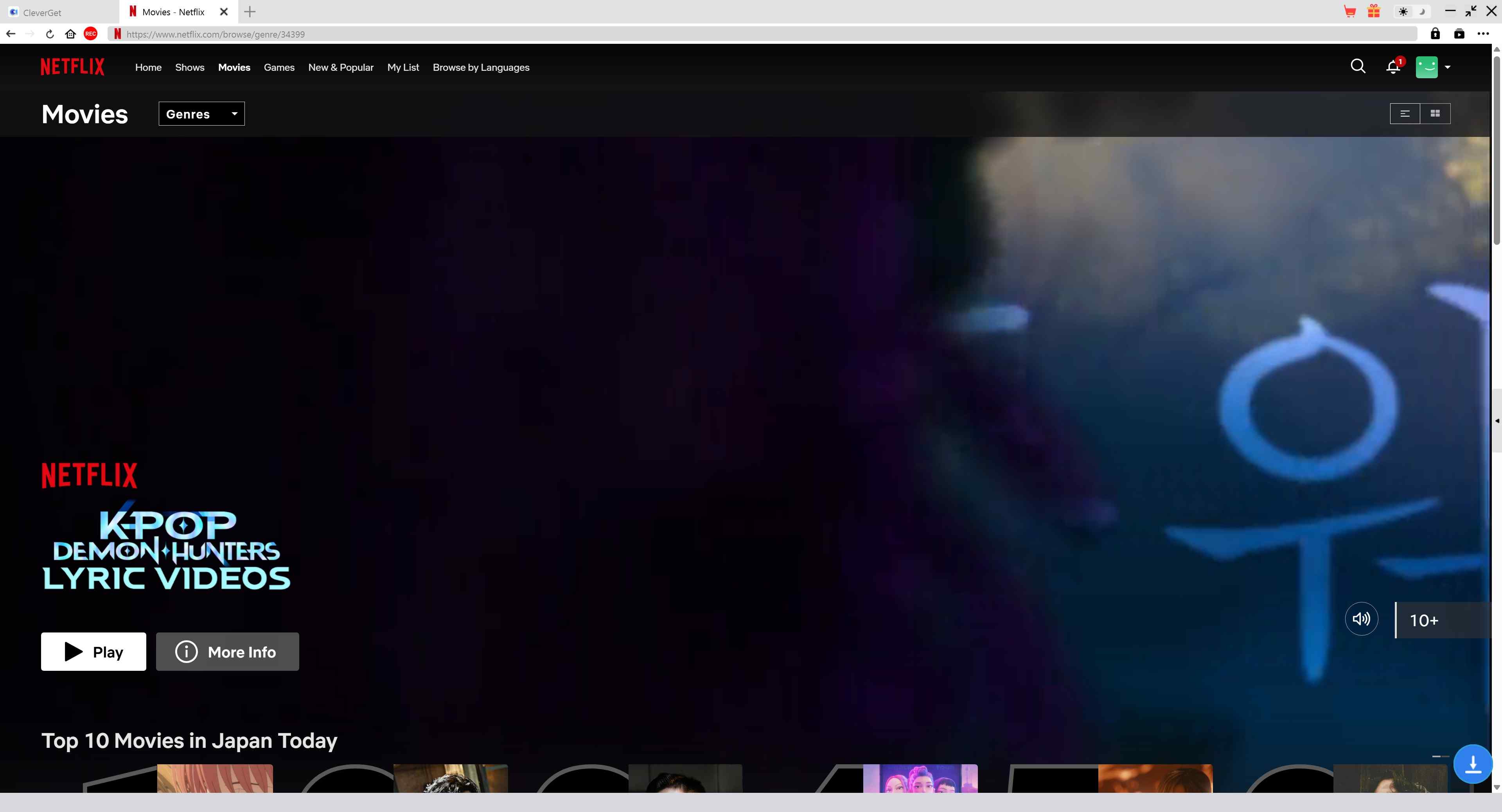 step 2 to use cleverget, one of the free drm removals
