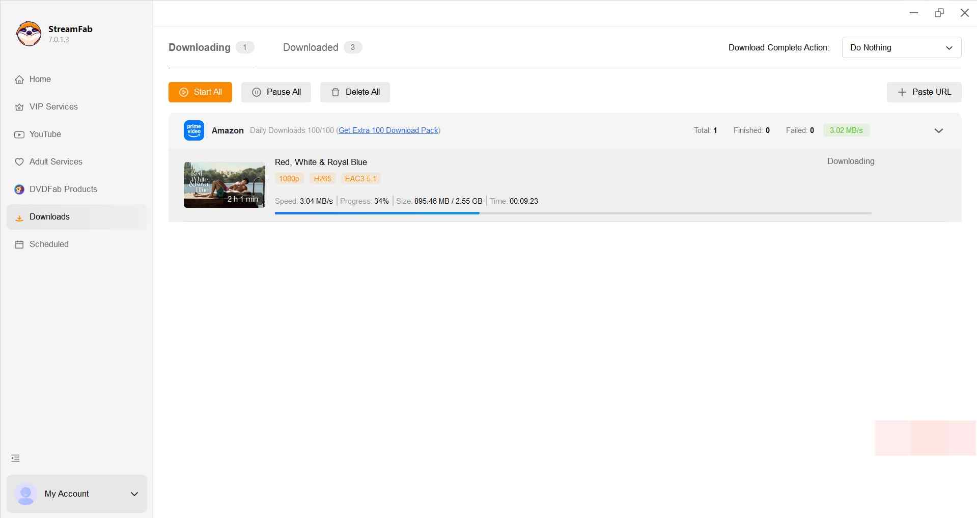 download britbox shows with streamfab step 4