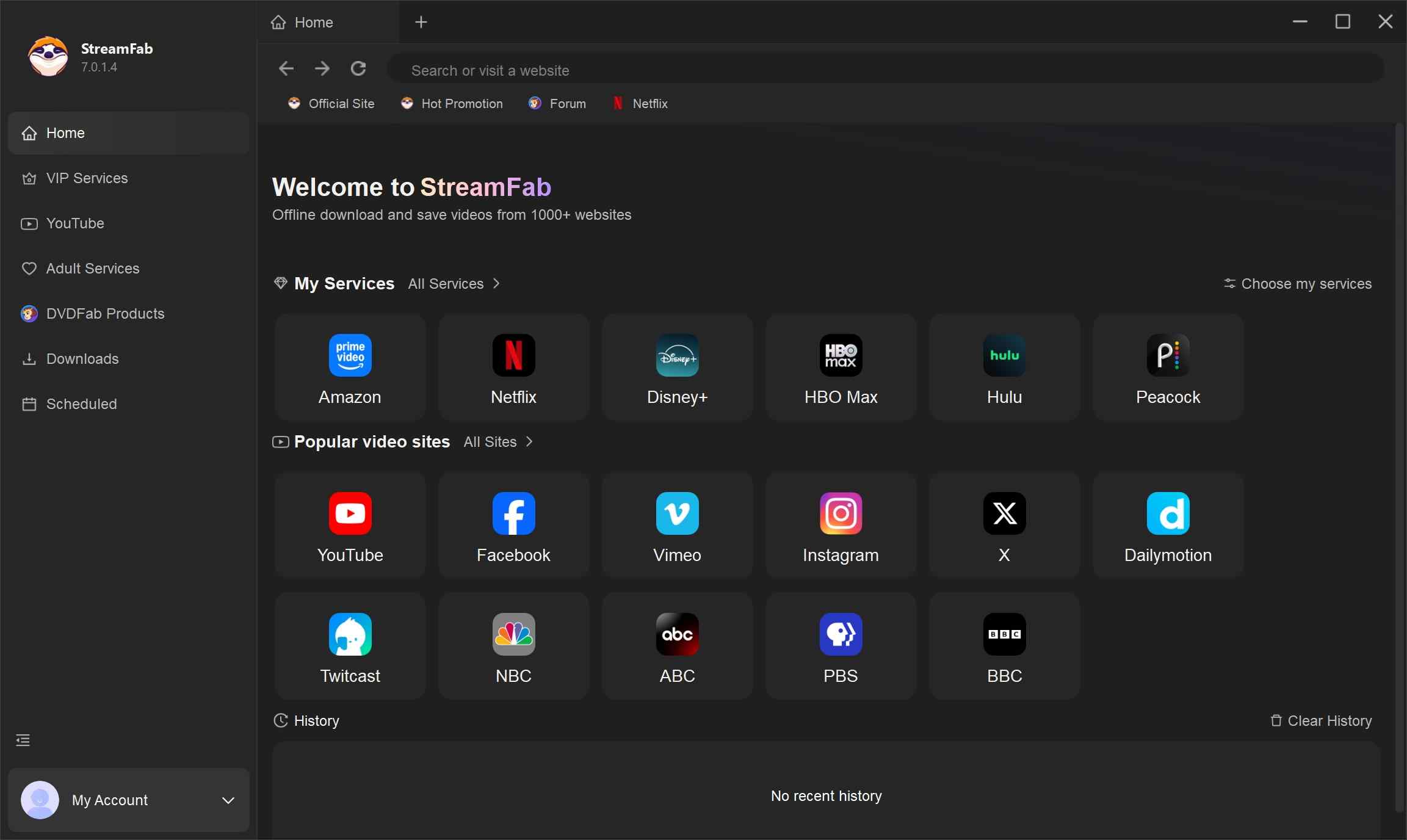 how to use StreamFab to download MP4 movies