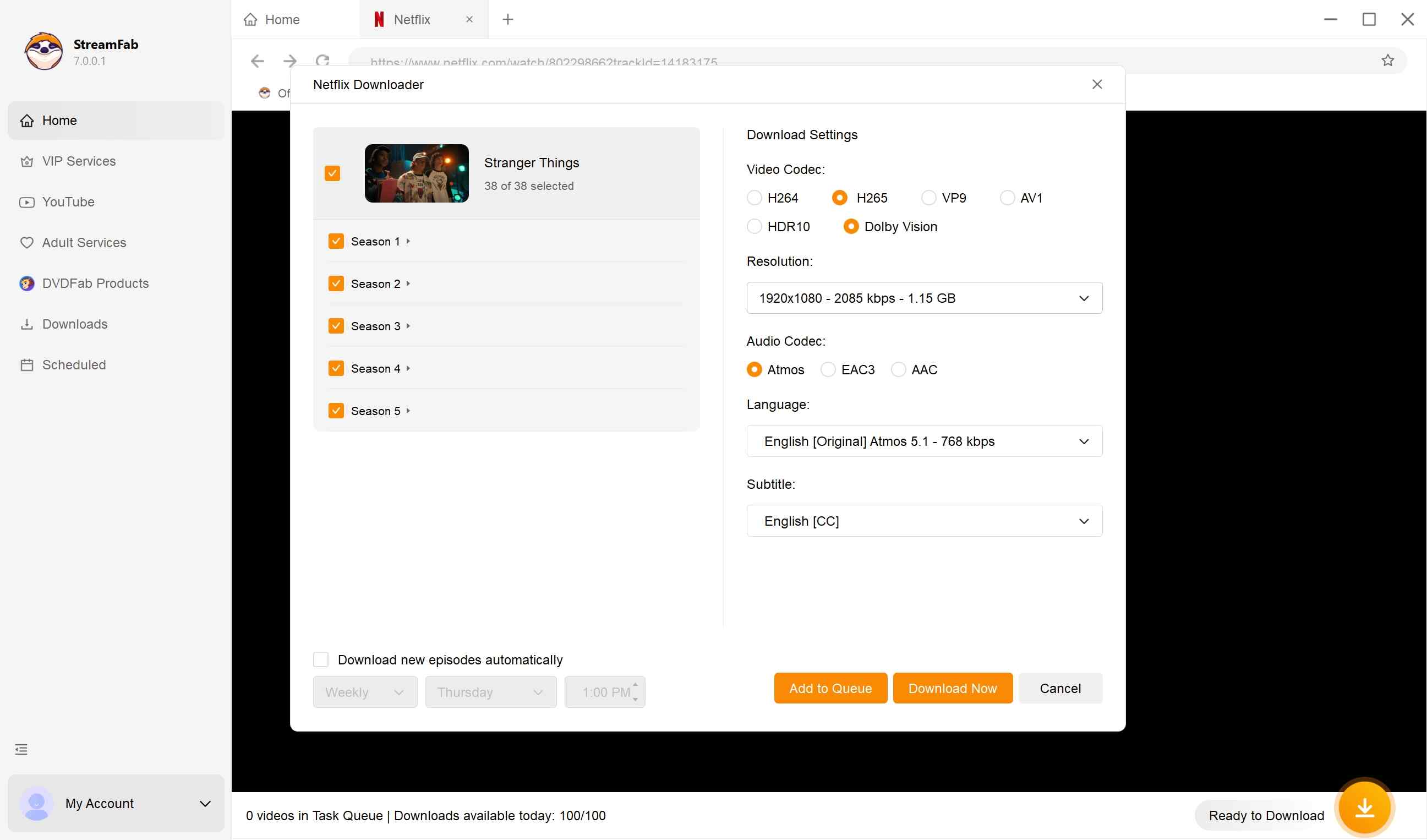 netflix download steps