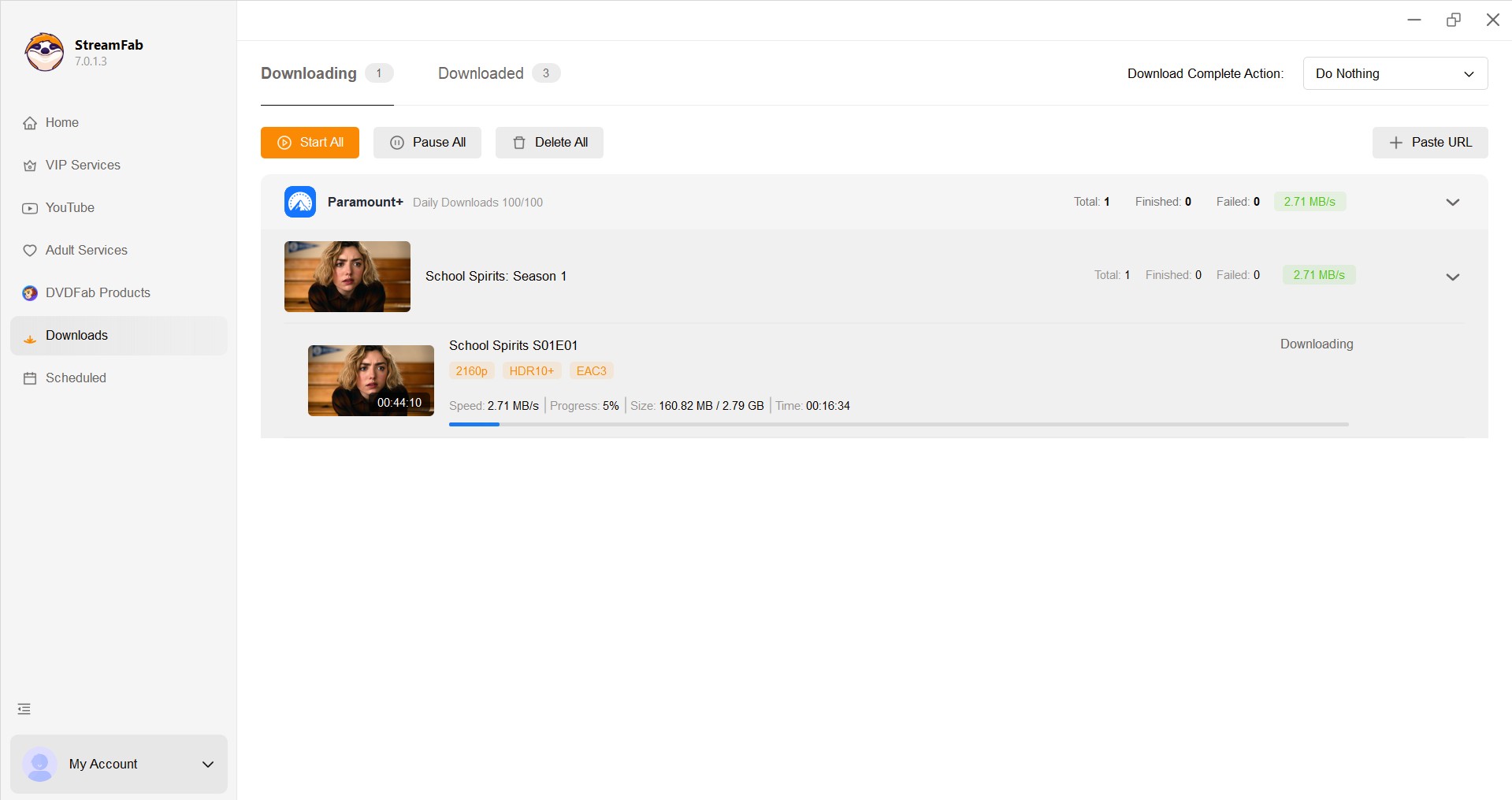 paramount plus error code 3205:Bonus: How to Download Your Favorite Shows from Paramount Plus?