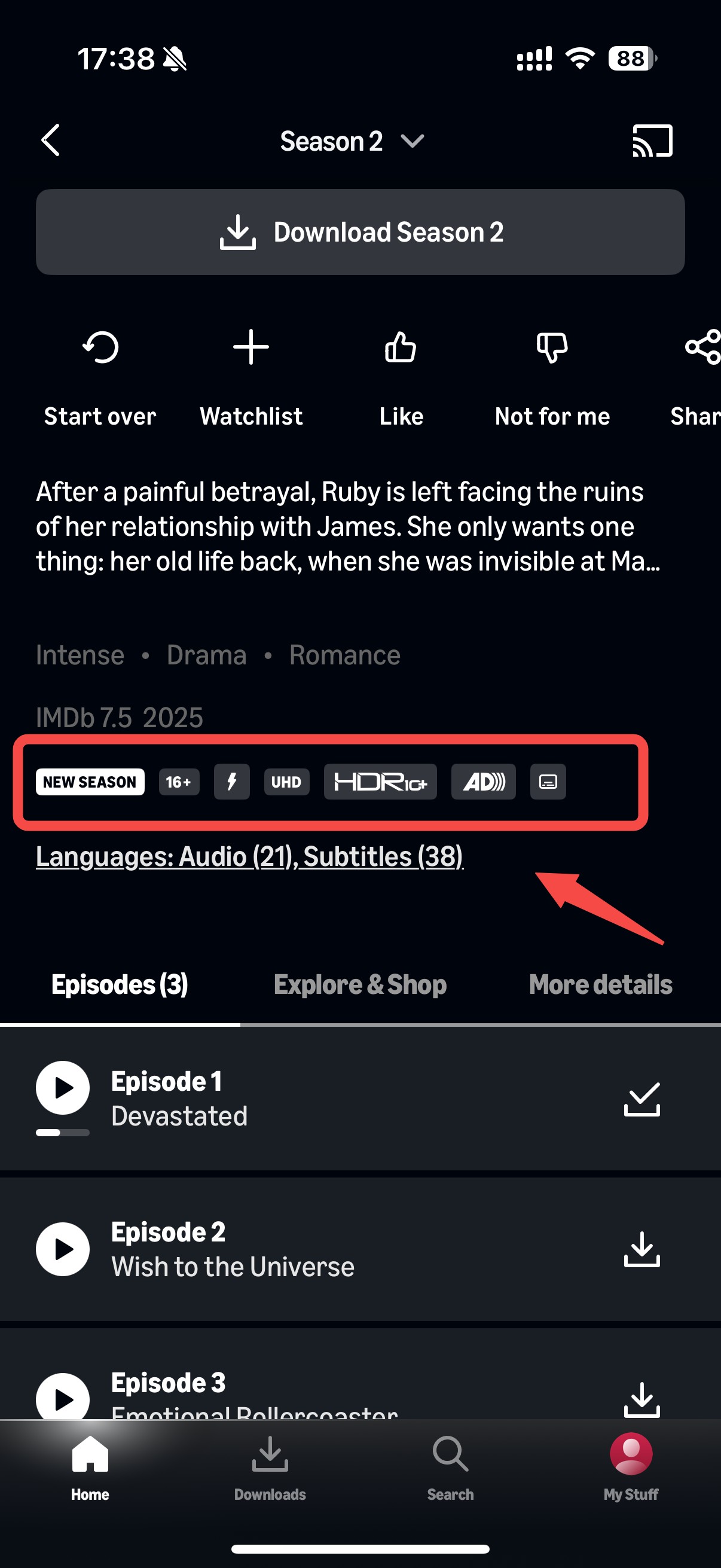 Amazon Prime Video Download-no HDR download