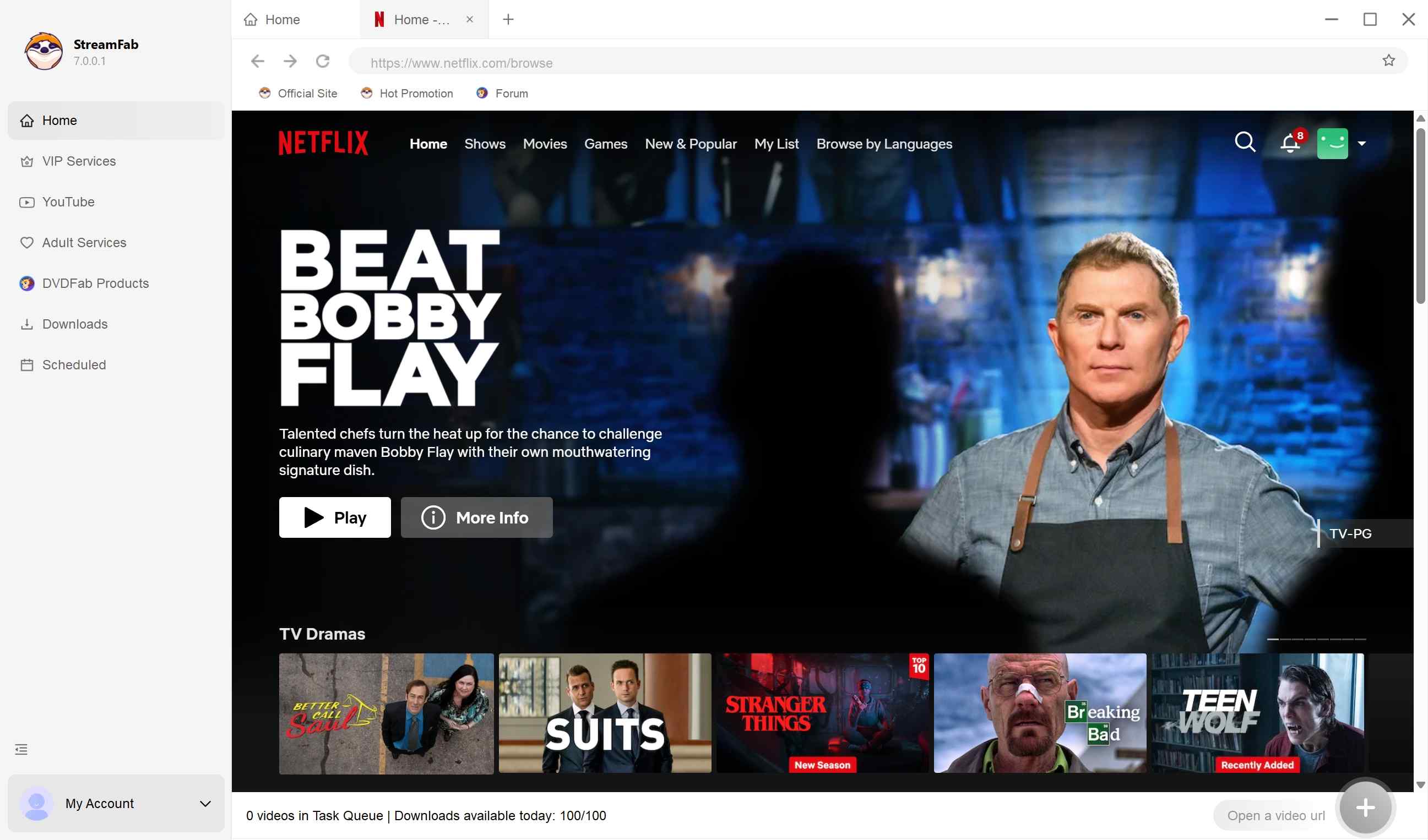 télécharger sur Netflix pour éviter les limites de téléchargement Netflix