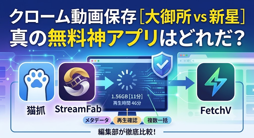 Chrome動画保存拡張機能ガチ検証:本当の「無料神ツール」はどれだ?