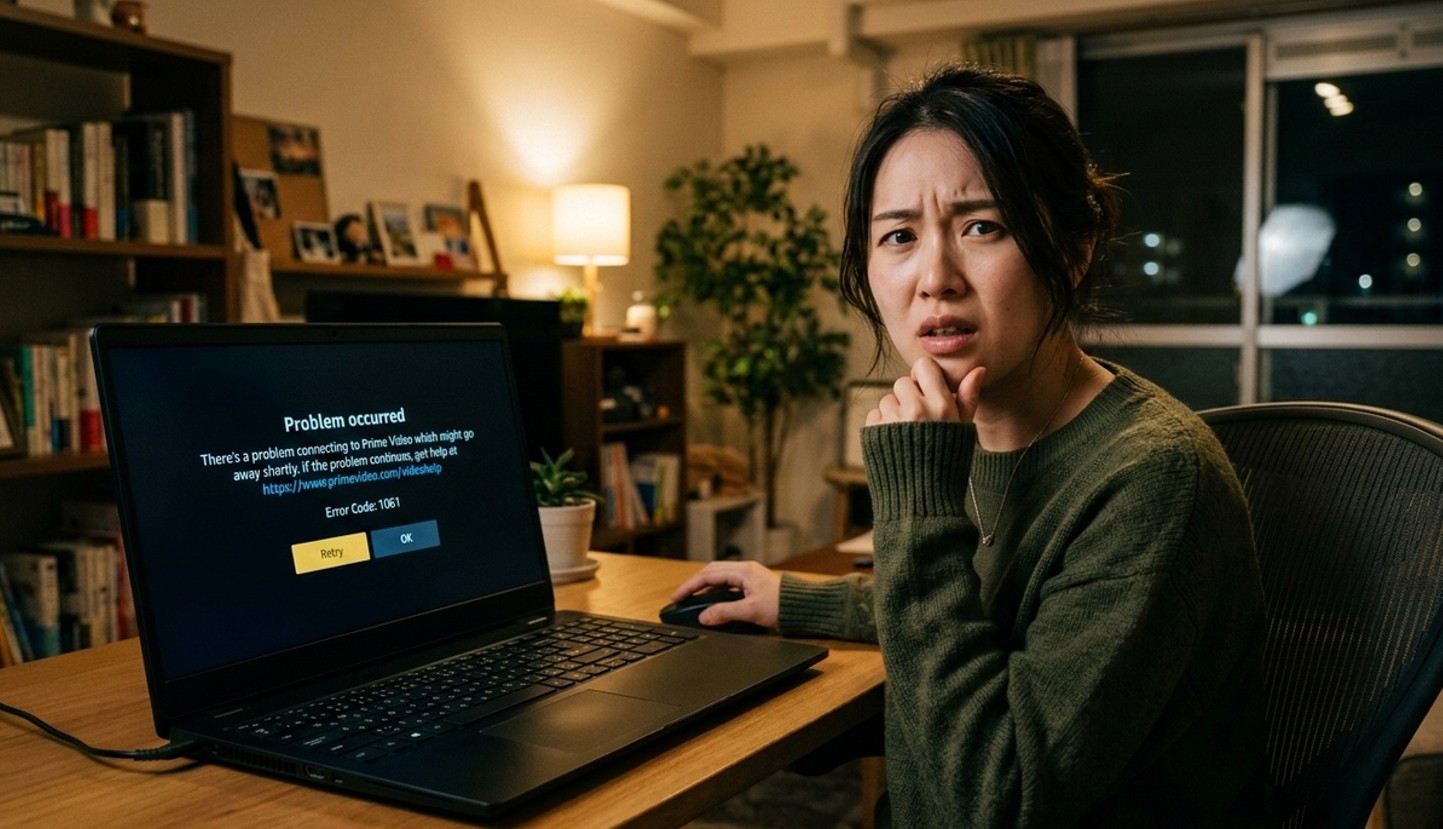 アマプラエラーコード1061